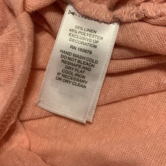 Cupio Size Medium sleeveless top in coral - Picture 7 of 11